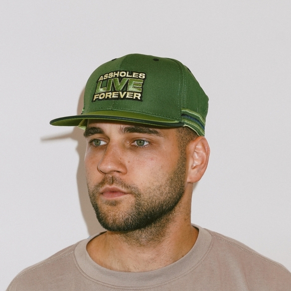 NIB Assholes Live Forever Stacked Hat - Picture 4 of 5